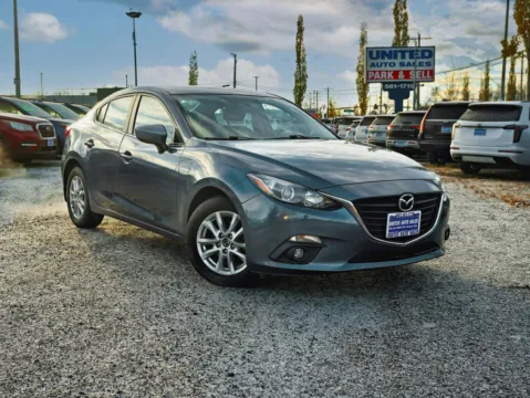 Blue 2015 MAZDA MAZDA3 i Touring Sedan 4D for sale in Anchorage, AK