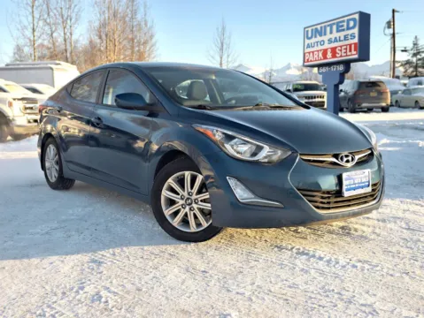 Blue 2016 Hyundai Elantra SE Sedan 4D for sale in Anchorage, AK