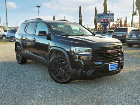 Black 2022 GMC Acadia SLT Sport Utility 4D for sale in Anchorage, AK