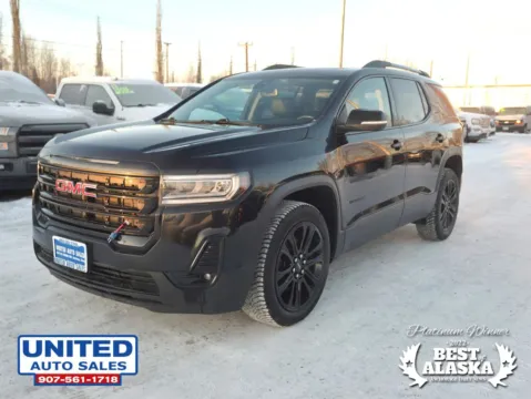 Another view of 2022 GMC Acadia SLT Sport Utility 4D for sale in Anchorage, AK at United Auto Sales
