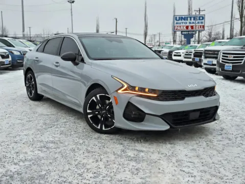 Gray 2024 Kia K5 GT-Line Sedan 4D for sale in Anchorage, AK