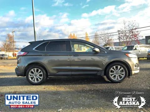 More photos of 2019 Ford Edge Titanium Sport Utility 4D at United Auto Sales, AK
