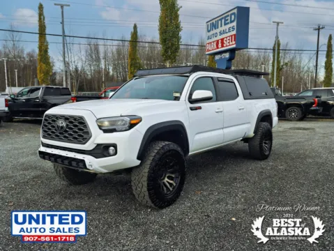 Another view of 2021 Toyota Tacoma Double Cab TRD Off-Road Pickup 4D 6 ft for sale in Anchorage, AK at United Auto Sales