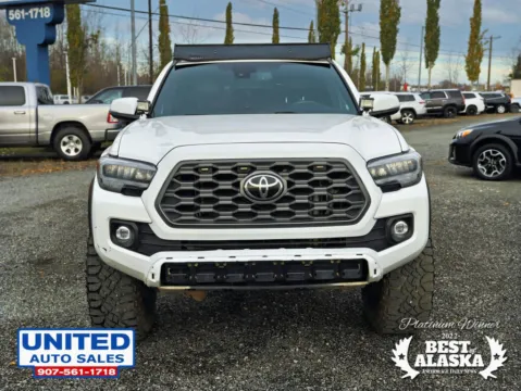 Photos of 2021 Toyota Tacoma Double Cab TRD Off-Road Pickup 4D 6 ft for sale in Anchorage, AK at United Auto Sales