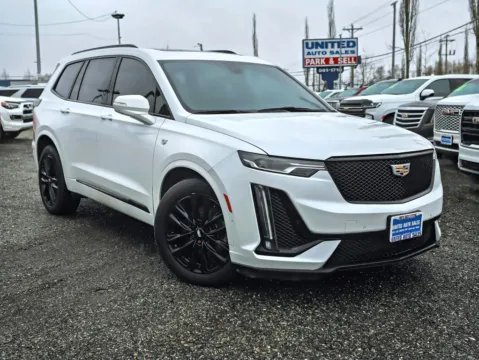 White 2021 Cadillac XT6 Sport SUV 4D for sale in Anchorage, AK
