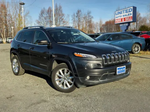 Gray 2016 Jeep Cherokee Limited Sport Utility 4D for sale in Anchorage, AK