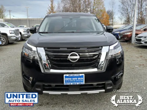 Photos of 2024 Nissan Pathfinder Platinum Sport Utility 4D for sale in Anchorage, AK at United Auto Sales
