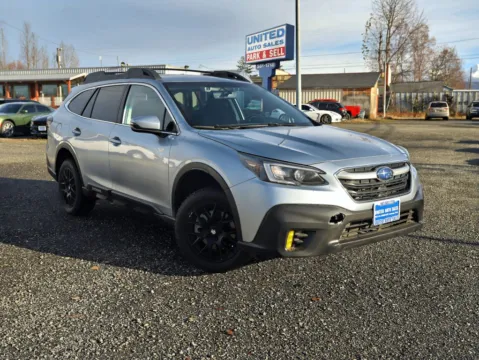 Silver 2021 Subaru Outback Premium Wagon 4D for sale in Anchorage, AK