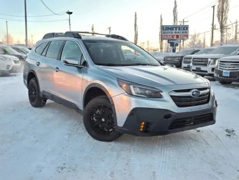 Silver 2021 Subaru Outback Premium Wagon 4D for sale in Anchorage, AK