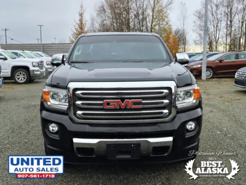 Photos of 2016 GMC Canyon Crew Cab SLT Pickup 4D 6 ft for sale in Anchorage, AK at United Auto Sales