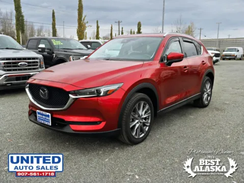 Another view of 2021 MAZDA CX-5 Grand Touring Sport Utility 4D for sale in Anchorage, AK at United Auto Sales