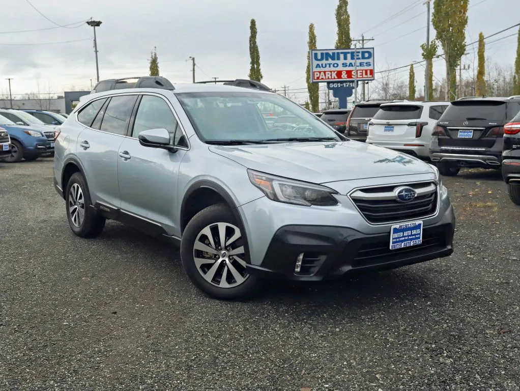 Silver 2022 Subaru Outback Premium Wagon 4D for sale in Anchorage, AK