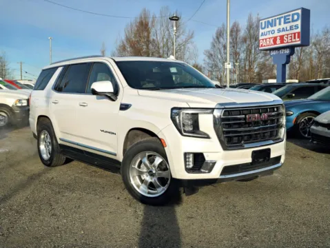 White 2021 GMC Yukon SLT Sport Utility 4D for sale in Anchorage, AK