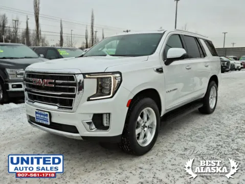 Another view of 2021 GMC Yukon SLT Sport Utility 4D for sale in Anchorage, AK at United Auto Sales