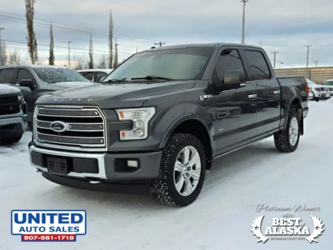 Photos of 2017 Ford F-150 SuperCrew Cab Limited Pickup 4D 5 1/2 ft for sale in Anchorage, AK at United Auto Sales