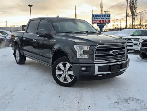 Gray 2017 Ford F-150 SuperCrew Cab Limited Pickup 4D 5 1/2 ft for sale in Anchorage, AK
