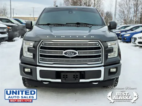 Another view of 2017 Ford F-150 SuperCrew Cab Limited Pickup 4D 5 1/2 ft for sale in Anchorage, AK at United Auto Sales