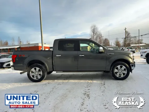 More photos of 2018 Ford F-150 SuperCrew Cab Lariat Pickup 4D 5 1/2 ft at United Auto Sales, AK