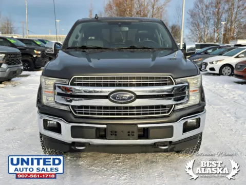Photos of 2018 Ford F-150 SuperCrew Cab Lariat Pickup 4D 5 1/2 ft for sale in Anchorage, AK at United Auto Sales