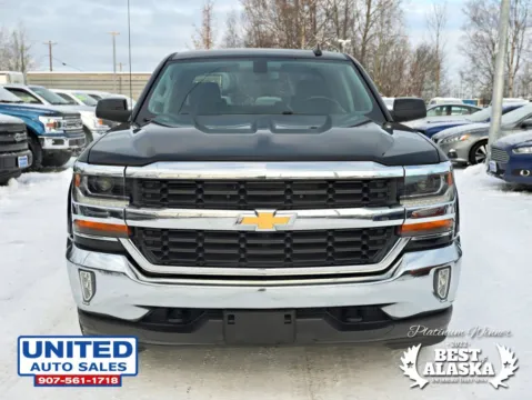 Photos of 2017 Chevrolet Silverado 1500 Crew Cab LT Pickup 4D 5 3/4 ft for sale in Anchorage, AK at United Auto Sales