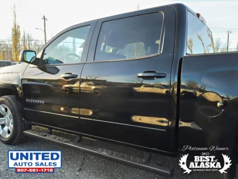 More photos of 2017 Chevrolet Silverado 1500 Crew Cab LT Pickup 4D 5 3/4 ft at United Auto Sales, AK