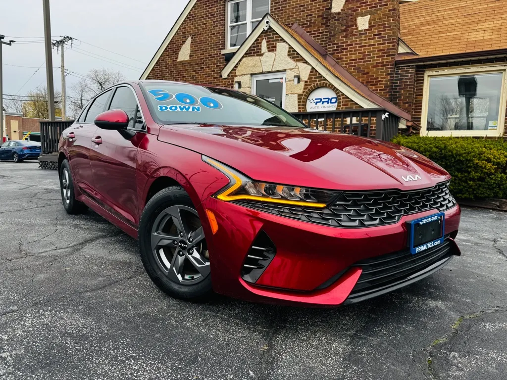 Red 2023 KIA K5 LXS for sale in Highland, IN