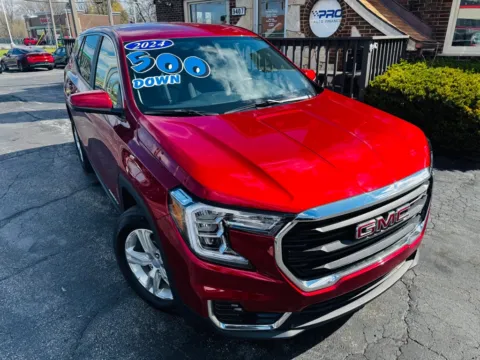 Photos of 2024 GMC TERRAIN SLE for sale in Highland, IN at Pro Auto Finance Highland