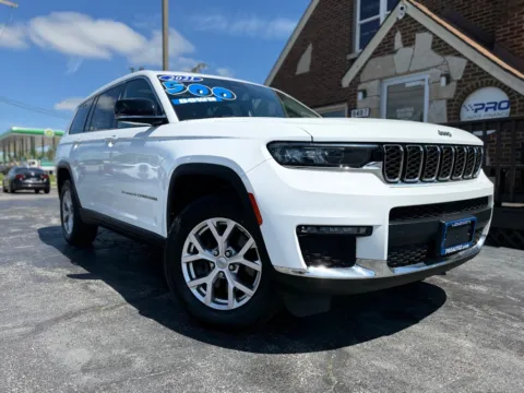 White 2021 JEEP GRAND CHEROKEE LIMITED for sale in Highland, IN