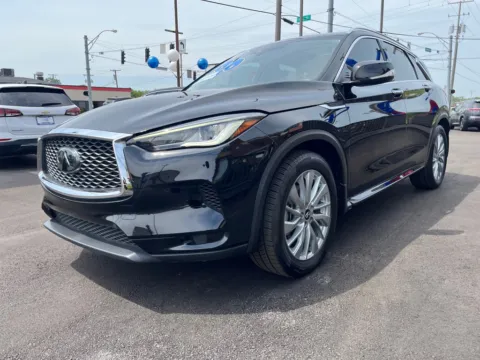 Another view of 2023 INFINITI QX50 LUXE for sale in Highland, IN at Pro Auto Finance Highland
