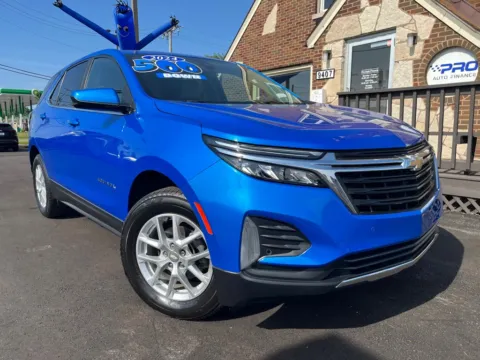 Blue 2024 CHEVROLET EQUINOX LT for sale in Highland, IN