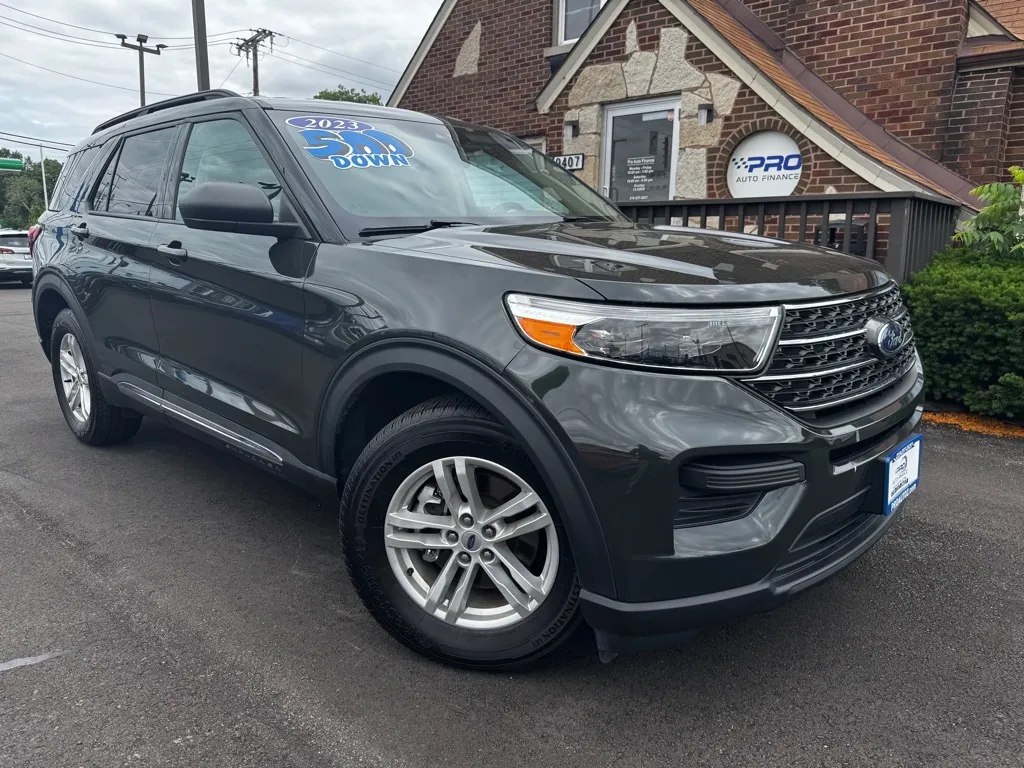 Green 2023 FORD EXPLORER XLT for sale in Highland, IN