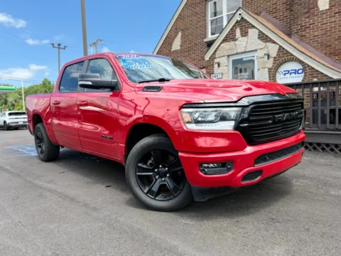 Red 2021 RAM 1500 BIG HORN for sale in Highland, IN
