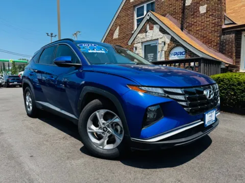 Blue 2023 HYUNDAI TUCSON SEL for sale in Highland, IN