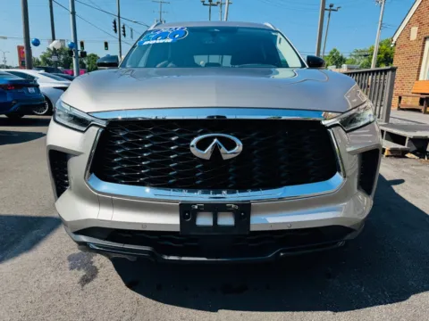 Another view of 2023 INFINITI QX60 LUXE for sale in Highland, IN at Pro Auto Finance Highland