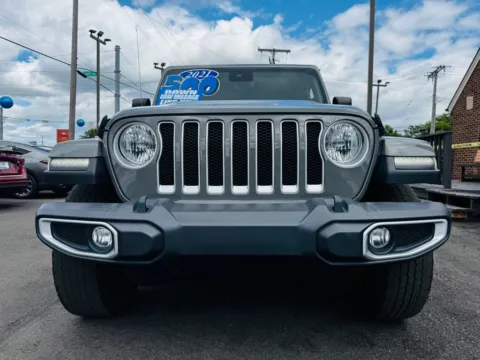 Another view of 2021 JEEP WRANGLER UNLIMI SAHARA for sale in Highland, IN at Pro Auto Finance Highland