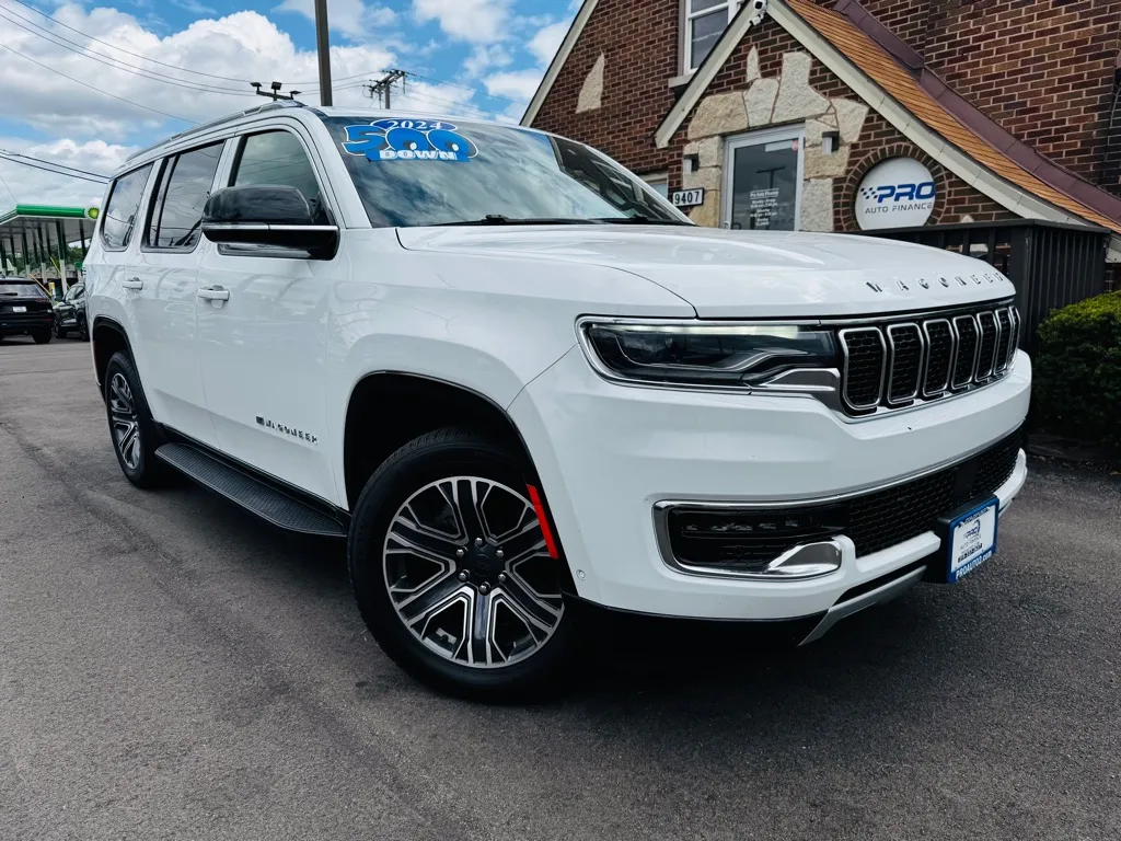White 2024 JEEP WAGONEER SERIES II for sale in Highland, IN