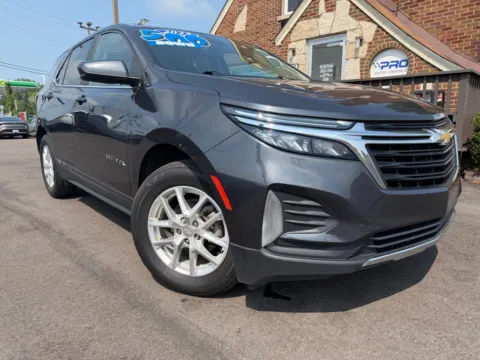 Gray 2023 CHEVROLET EQUINOX LT for sale in Highland, IN