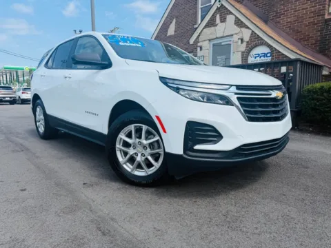 White 2022 CHEVROLET EQUINOX LS for sale in Highland, IN