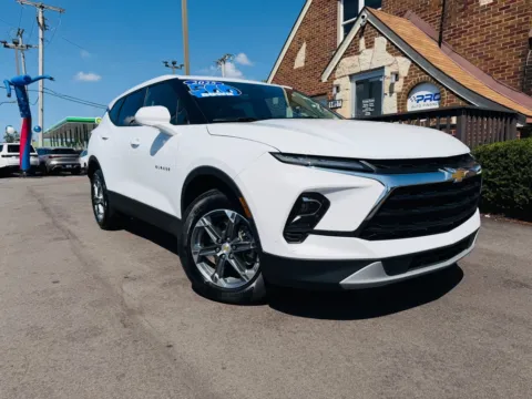 White 2025 CHEVROLET BLAZER LT for sale in Highland, IN
