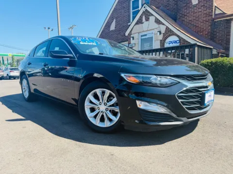 Black 2024 CHEVROLET MALIBU LT for sale in Highland, IN