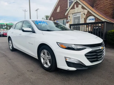 White 2024 CHEVROLET MALIBU LS FLEET for sale in Highland, IN