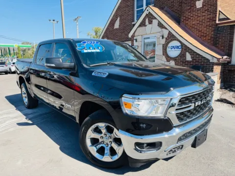 Black 2022 RAM 1500 BIG HORN for sale in Highland, IN