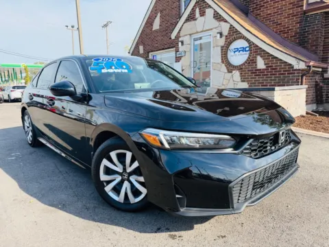 Black 2026 HONDA CIVIC LX for sale in Highland, IN