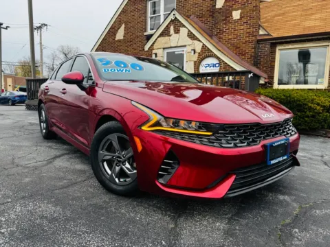 Red 2023 KIA K5 LXS for sale in Highland, IN