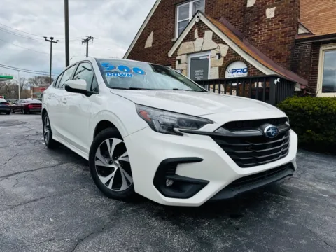 White 2023 SUBARU LEGACY PREMIUM for sale in Highland, IN