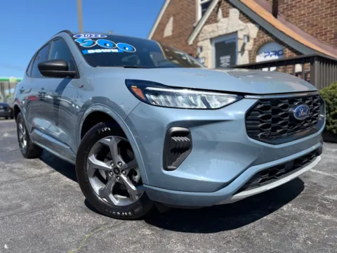 Blue 2024 FORD ESCAPE HYBRID ST-LINE for sale in Highland, IN