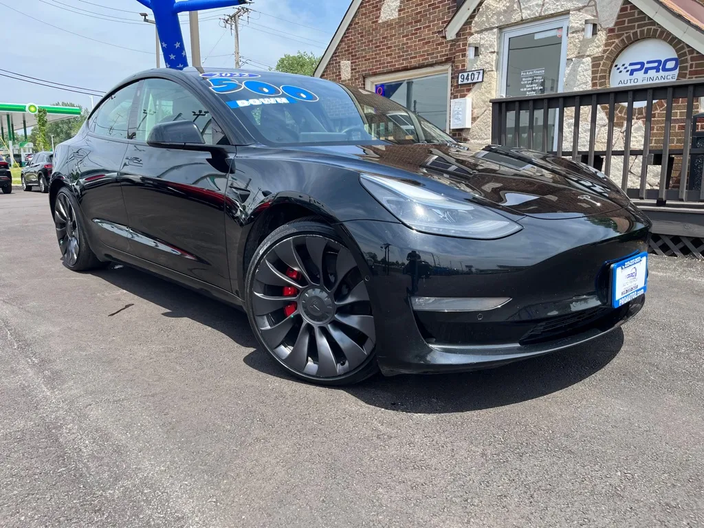 2022 Tesla Model 3 Performance Dual Motor All-Wheel Drive's photo