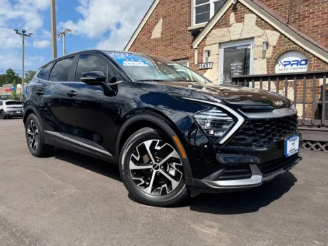 Black 2024 KIA SPORTAGE EX for sale in Highland, IN