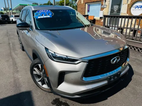 Photos of 2023 INFINITI QX60 LUXE for sale in Highland, IN at Pro Auto Finance Highland