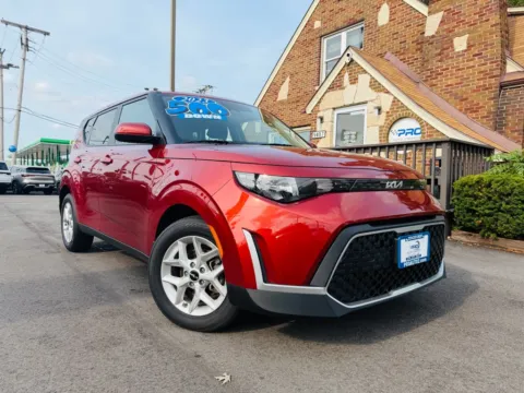Orange 2023 KIA SOUL LX for sale in Highland, IN